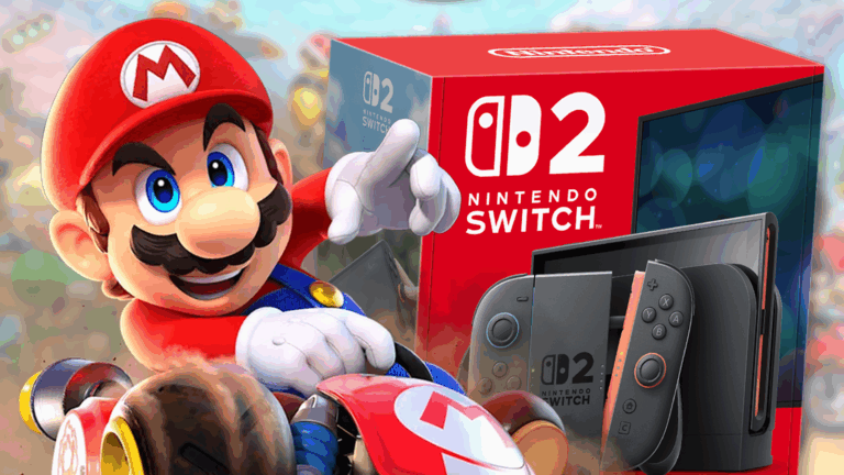 Выиграй новейшую Nintendo Switch 2 с игровым набором Mario Kart в честь юбилея
