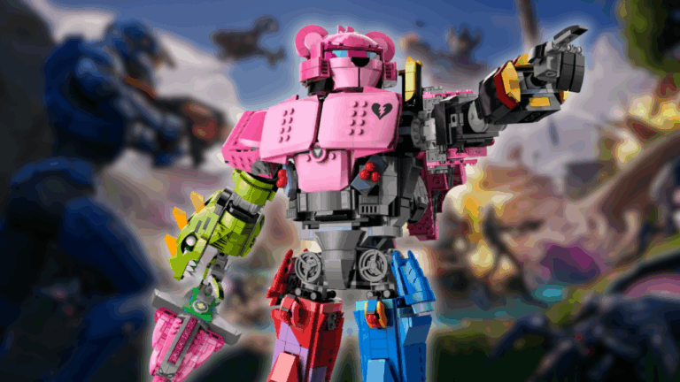 Впечатляющий конструктор LEGO по мотивам Fortnite — Механический лидер команды в деталях