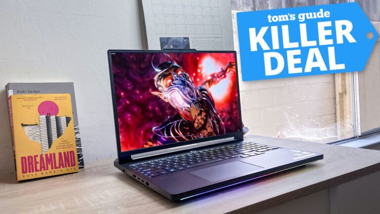 Отличная скидка: 16-дюймовый игровой ноутбук с OLED-экраном и RTX 5070 Ti за $700 дешевле