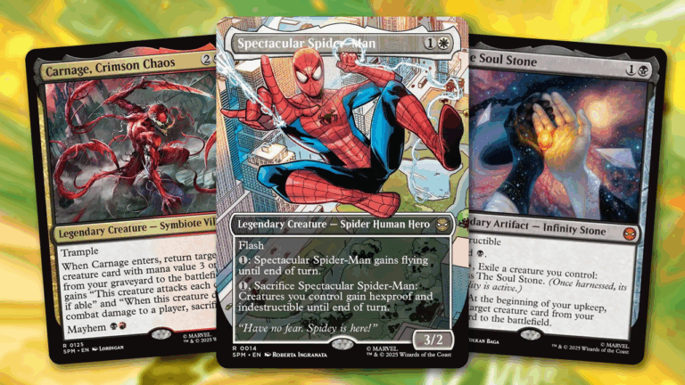 Топ-10 самых популярных карточек Spider-Man в Magic: The Gathering перед релизом