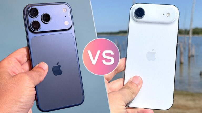 iPhone 17 Air или iPhone 17 Pro Max: что теряешь ради более тонкого дизайна?