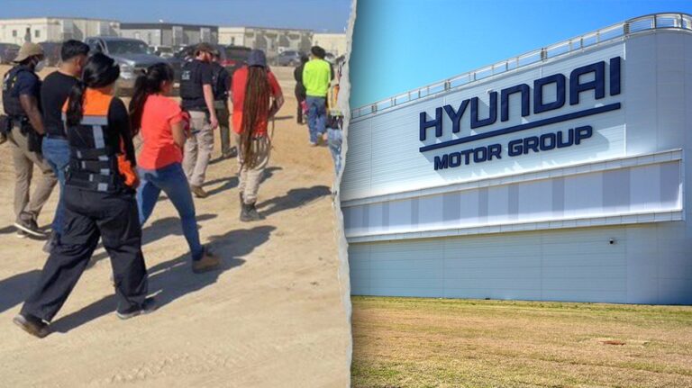 Масштабная облавы на завод Hyundai в Джорджии вызвала бурю в соцсетях и политические разногласия