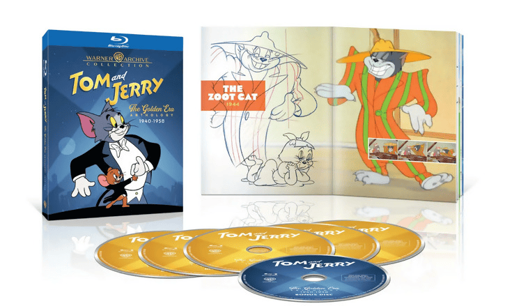 Warner Bros. выпустит коллекцию «Том и Джерри: Золотая эпоха» на Blu-ray к Рождеству