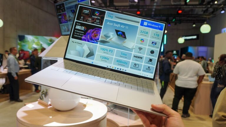 Легче MacBook Air: тестируем ультрабук Acer Swift Air 16