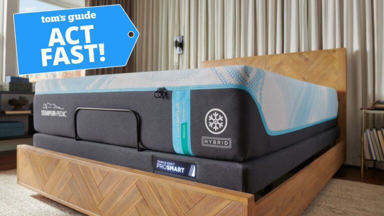 Суперскидка! Tempur-Pedic LuxeBreeze — охлаждающий матрас с выгодой до $500 в расширенной распродаже к Дню труда