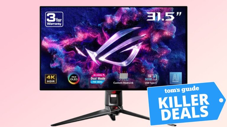 Выгодное предложение: Dual Mode игровой монитор Asus ROG Swift 32 со скидкой $200