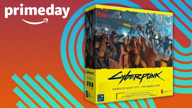 Скидки на настольную игру Cyberpunk 2077: Gangs of Night City во время Prime Day