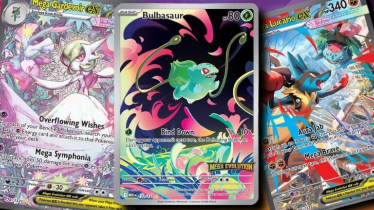 Рынок карт Pokémon TCG: ценовые пики Mega Evolution стремительно падают