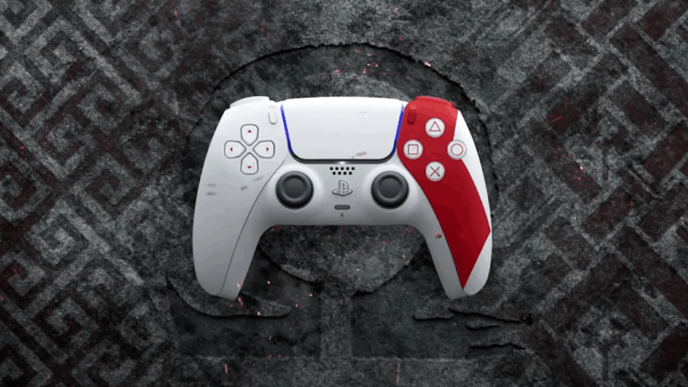 Ограниченная серия контроллеров PS5 DualSense в честь 20-летия серии God of War