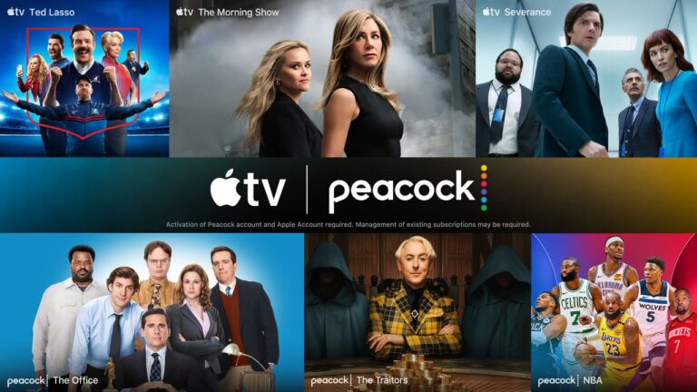 Совместный стриминг-пакет Peacock и Apple TV: новые фильмы и сериалы по доступной цене