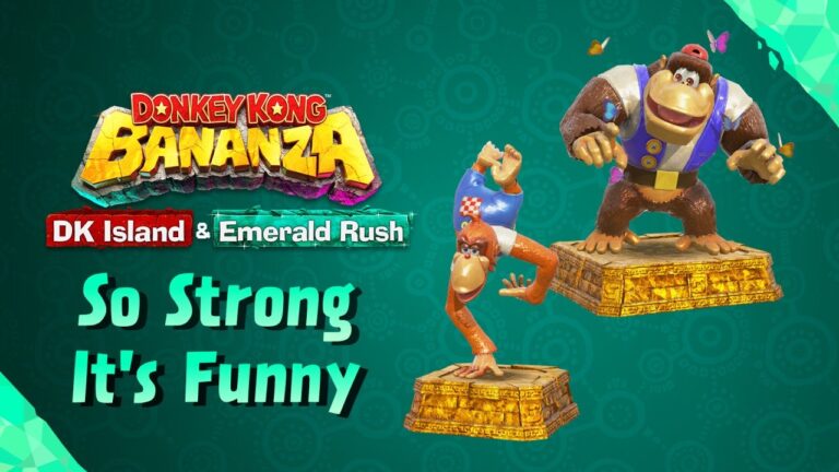 Возвращение классических персонажей Donkey Kong в DLC Donkey Kong: Bananza Emerald Rush