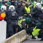 В Германии произошли столкновения между протестующими и полицией на фоне антагонистической деятельности Antifa, что усиливает давление на признание группировки террористической
