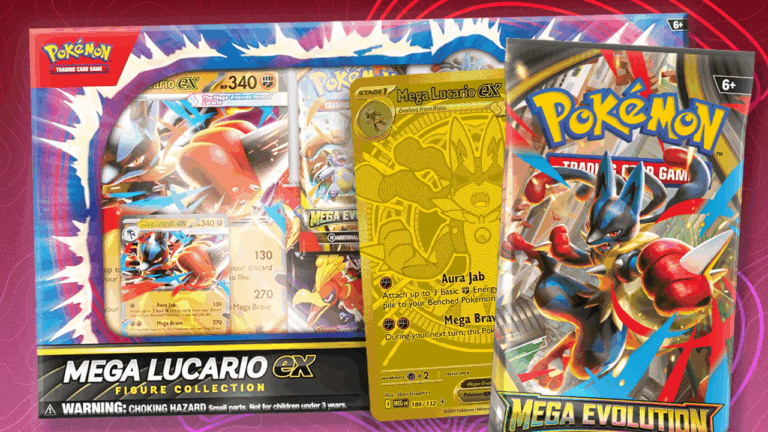 Специальное предложение на коллекцию Pokémon TCG: Mega Lucario ex — скидки и бонусы перед Черной пятницей