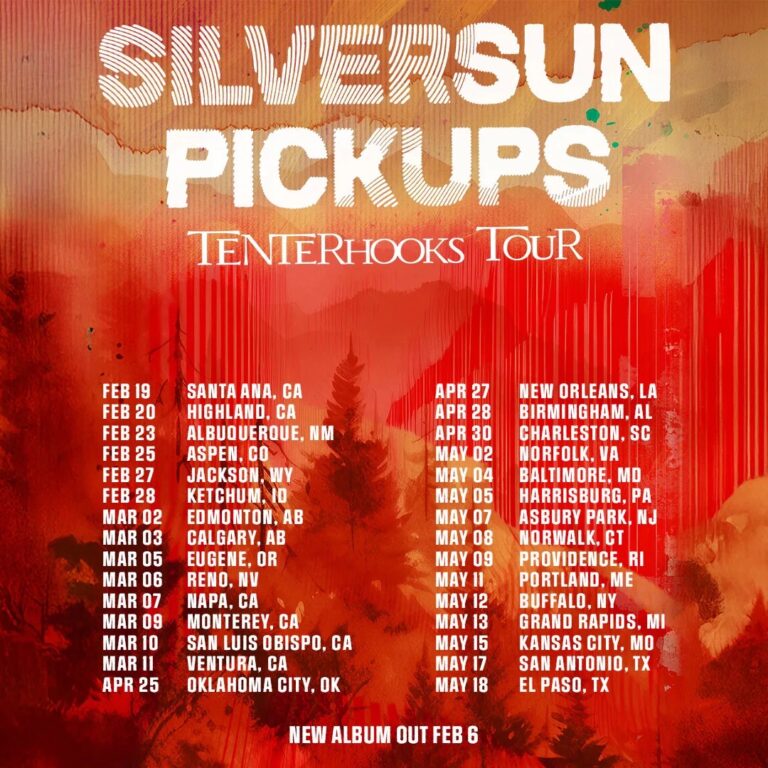 Silversun Pickups анонсировали новый альбом «Tenterhooks» и тур по США на 2026 год, представили сингл “The Wreckage”