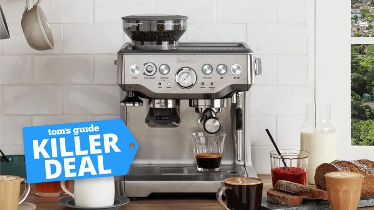 Черная пятница: лучшая цена на кофемашину Breville Barista Express — скидка 150 долларов