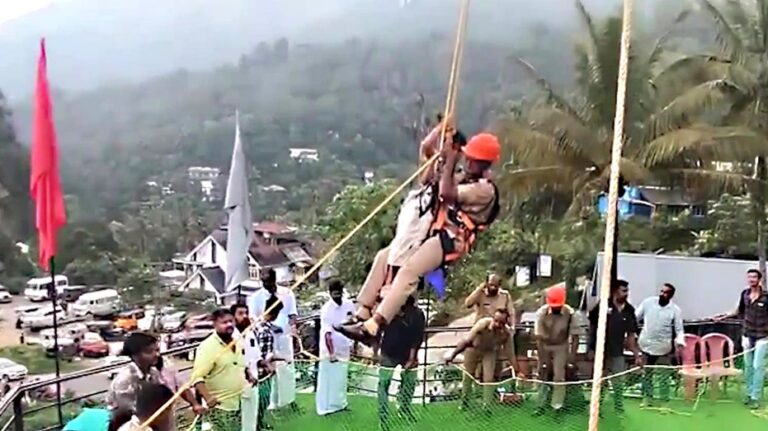 В Керале застряли в воздухе: срыв уникальной платформы для ужина в небе из-за технической неисправности