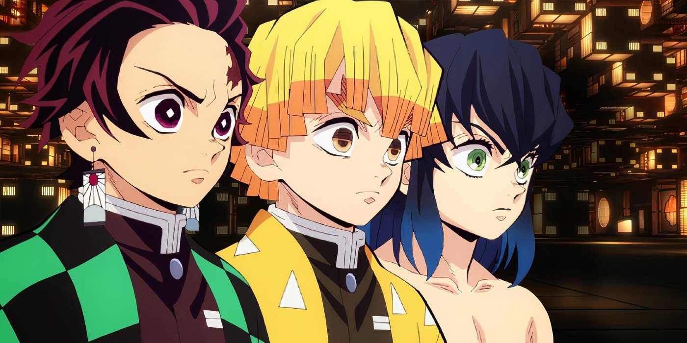 Tanjiro Zenitsu Inosuke Infinity Castle