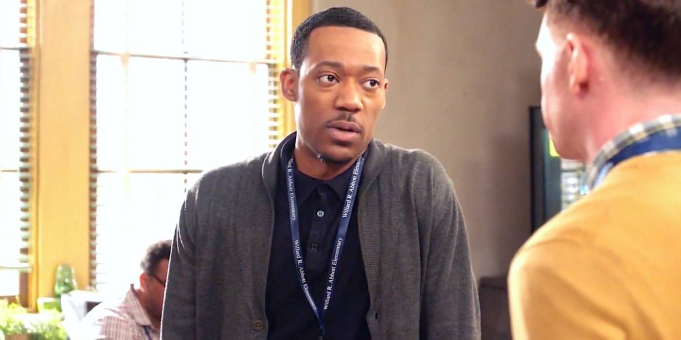 Грегори и Джейкоб в "Abbott Elementary" в учительском кабинете