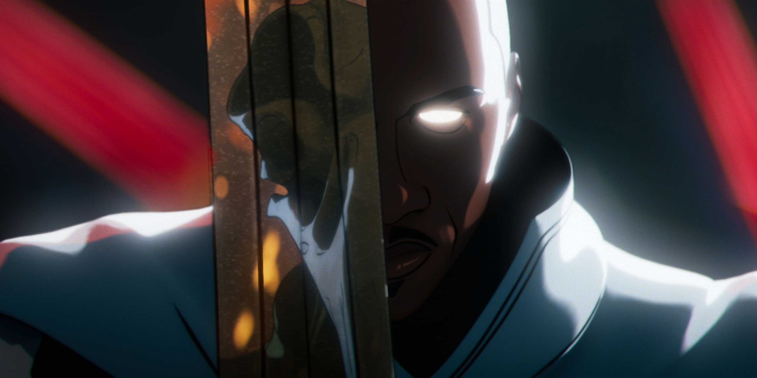 Блейд в роли Лунного рыцаря со своим мечом в Marvel Zombies