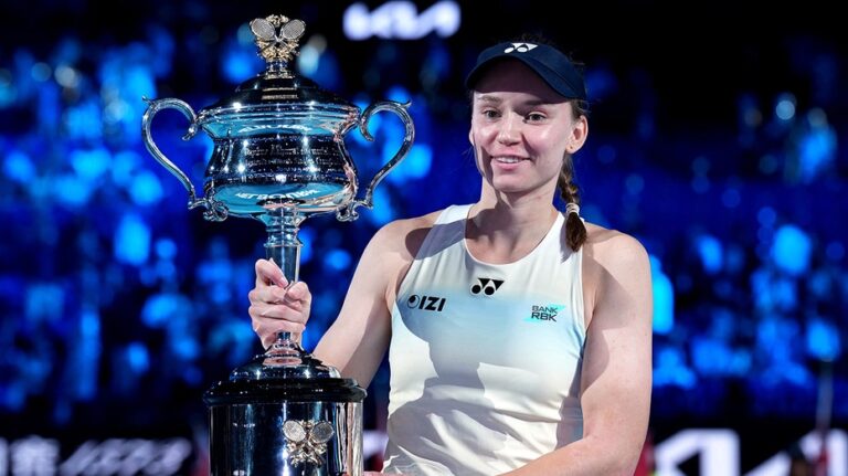 Элина Рыбакина побеждает Аярну Сабаленку и впервые выигрывает Australian Open