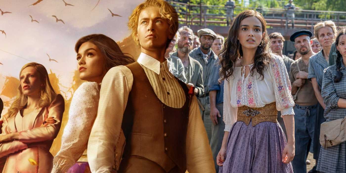 Композитное изображение персонажей из "Песни соловья и змеи"