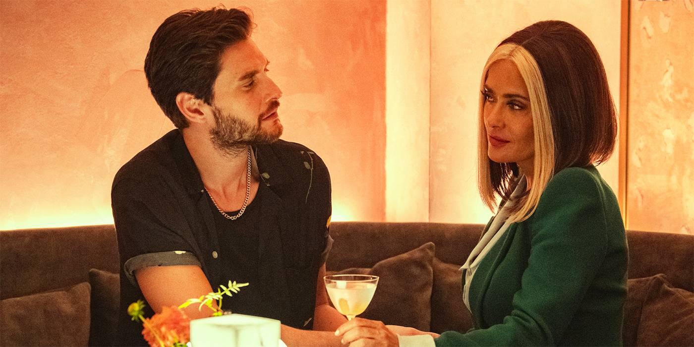 Black Mirror Бен Барнс и Сальма Хейек в "Joan is Awful"