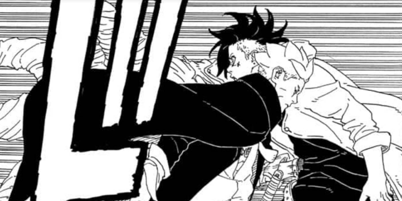 Борую, побеждающий Кавак в 9-й главе "Два синих вихря"