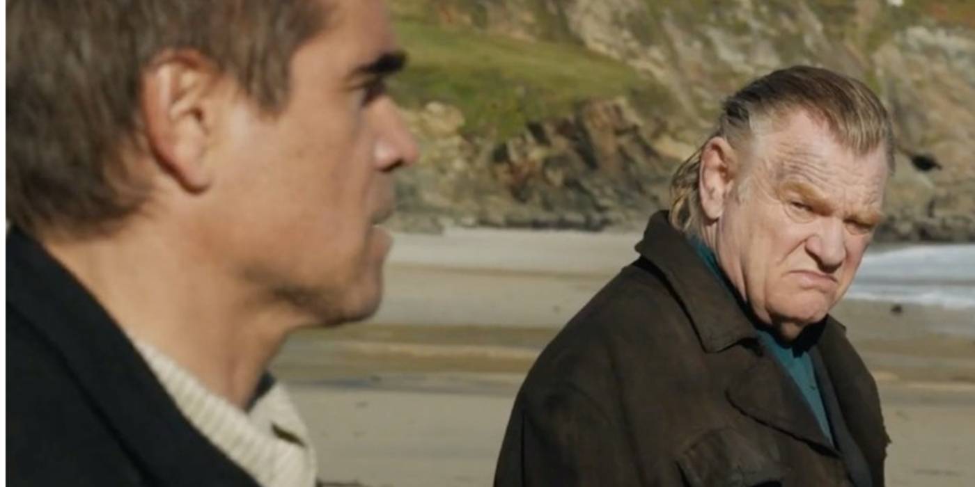 Брендон Глиссон и Колин Фаррелл в The Banshees of Inisherin