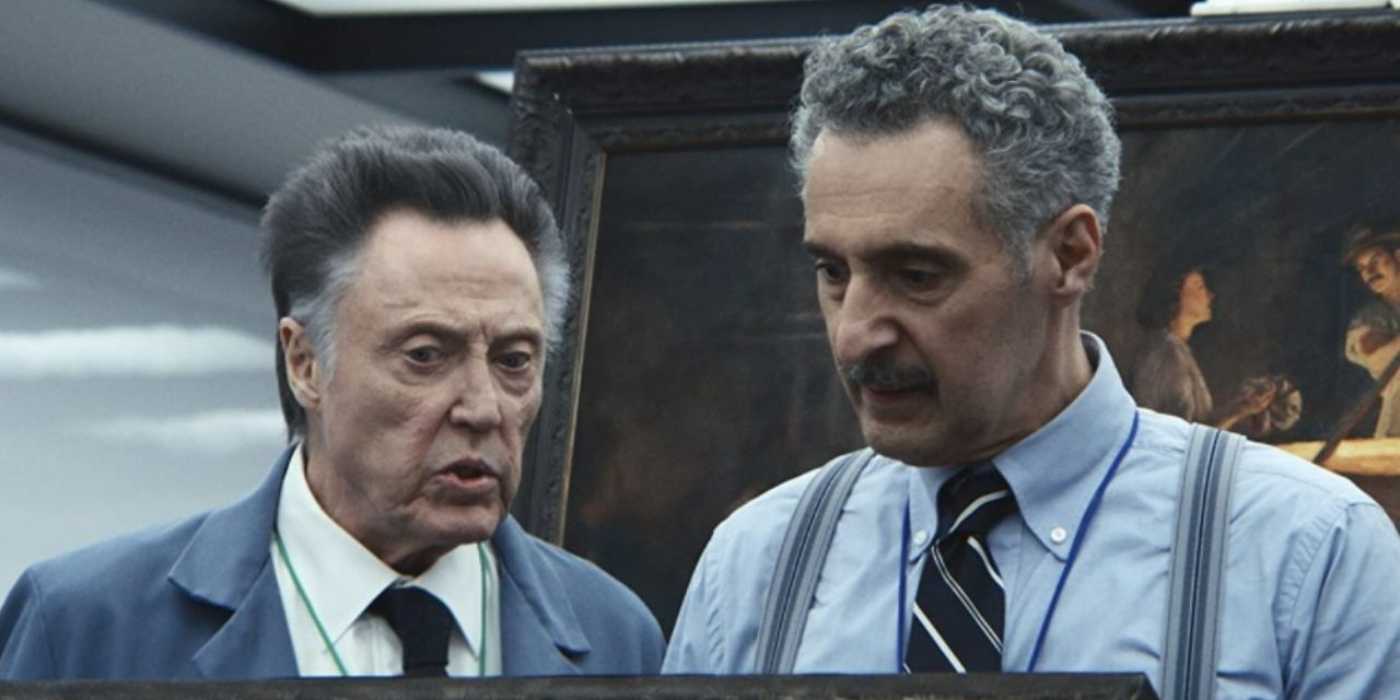 Берт и Ирвинг рассматривают искусство в *Severance*.