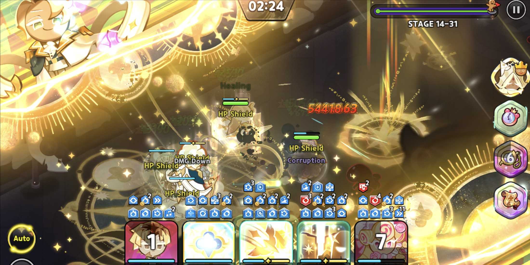 Cookie Run Kingdom Clotted Cream Cookie Ability World Exploration