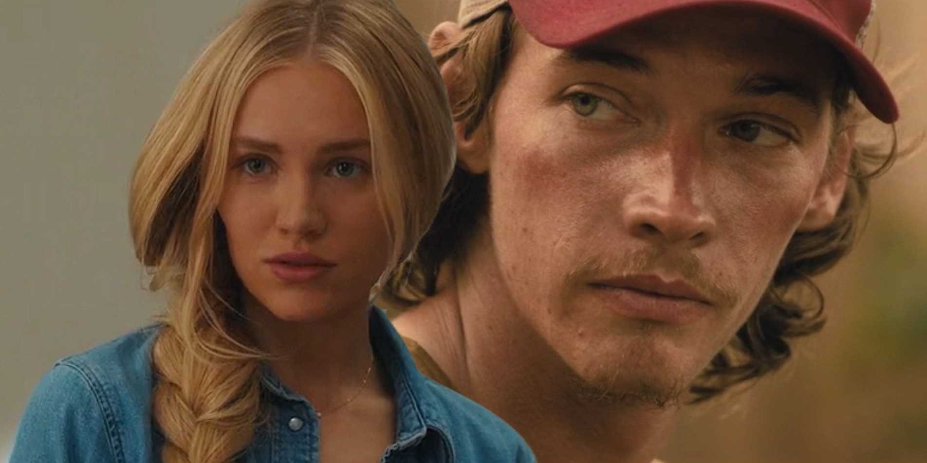 Эйнсли (Мишель Рандолф) и Копер Норрис (Джейкоб Лофланд) в Landman