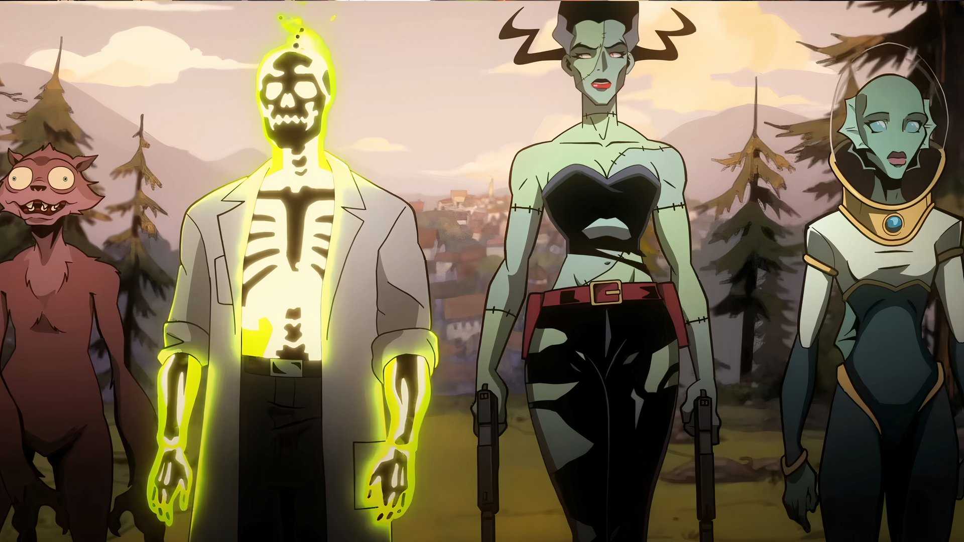 Актеры Creature Commandos идут вместе