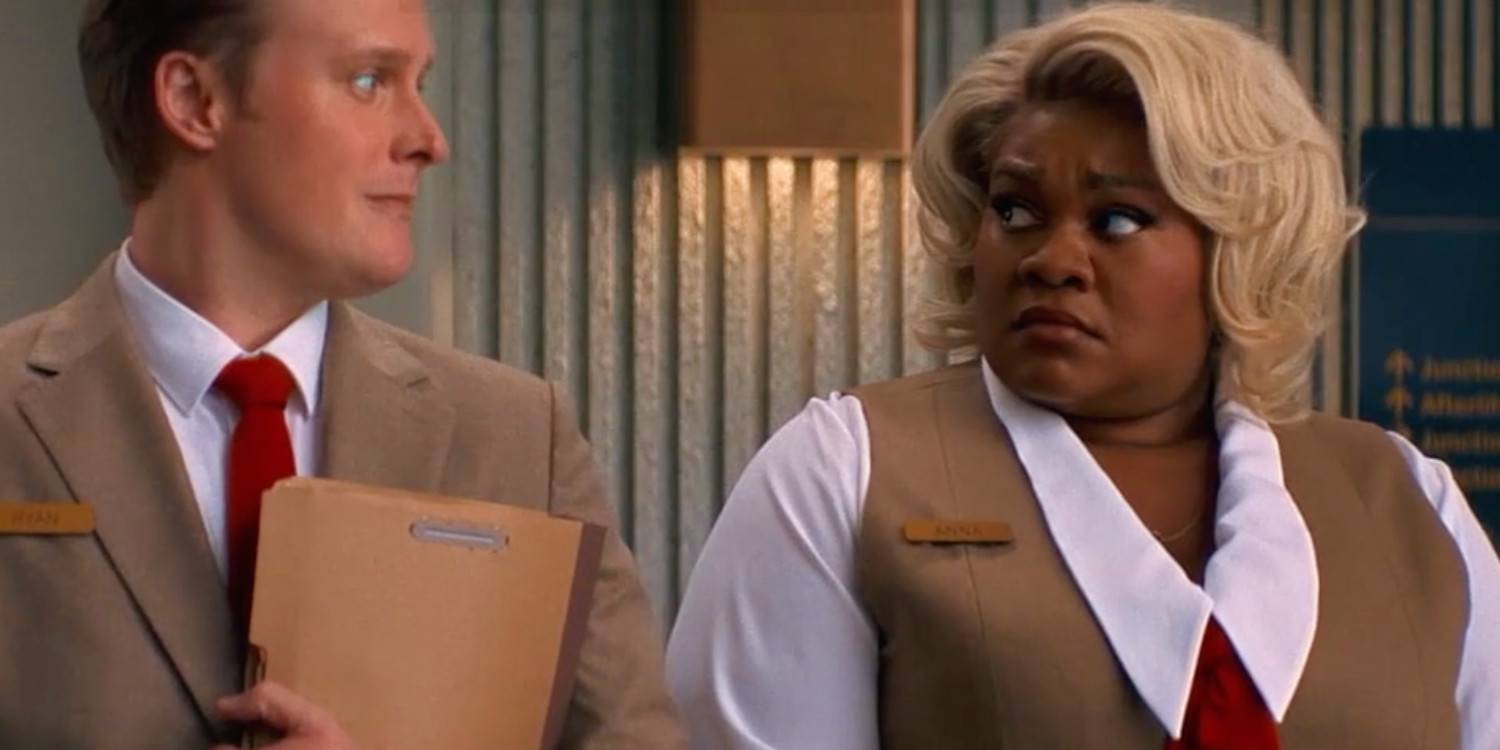 Да'Вин Джо Рандфолд в "Вечности" с сомневающимся выражением лица