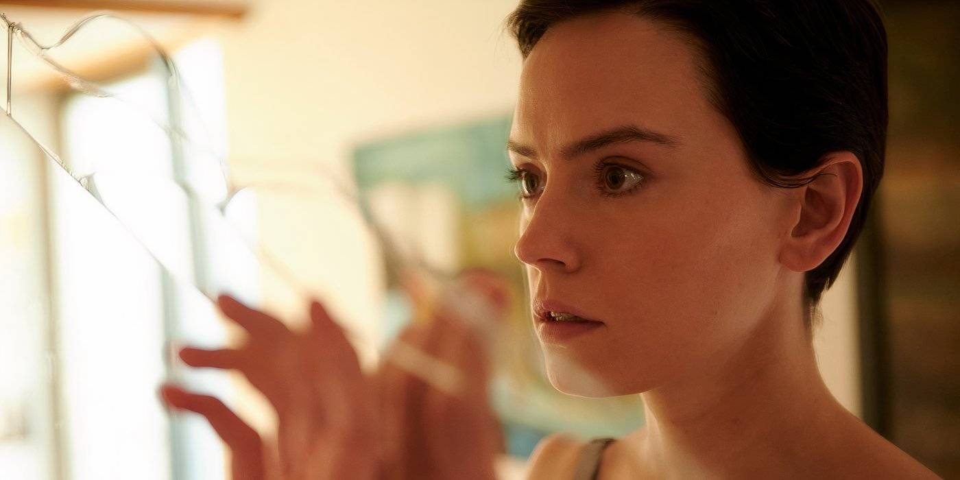 Дэйзи Ридли в роли Эннет в фильме *Magpie*