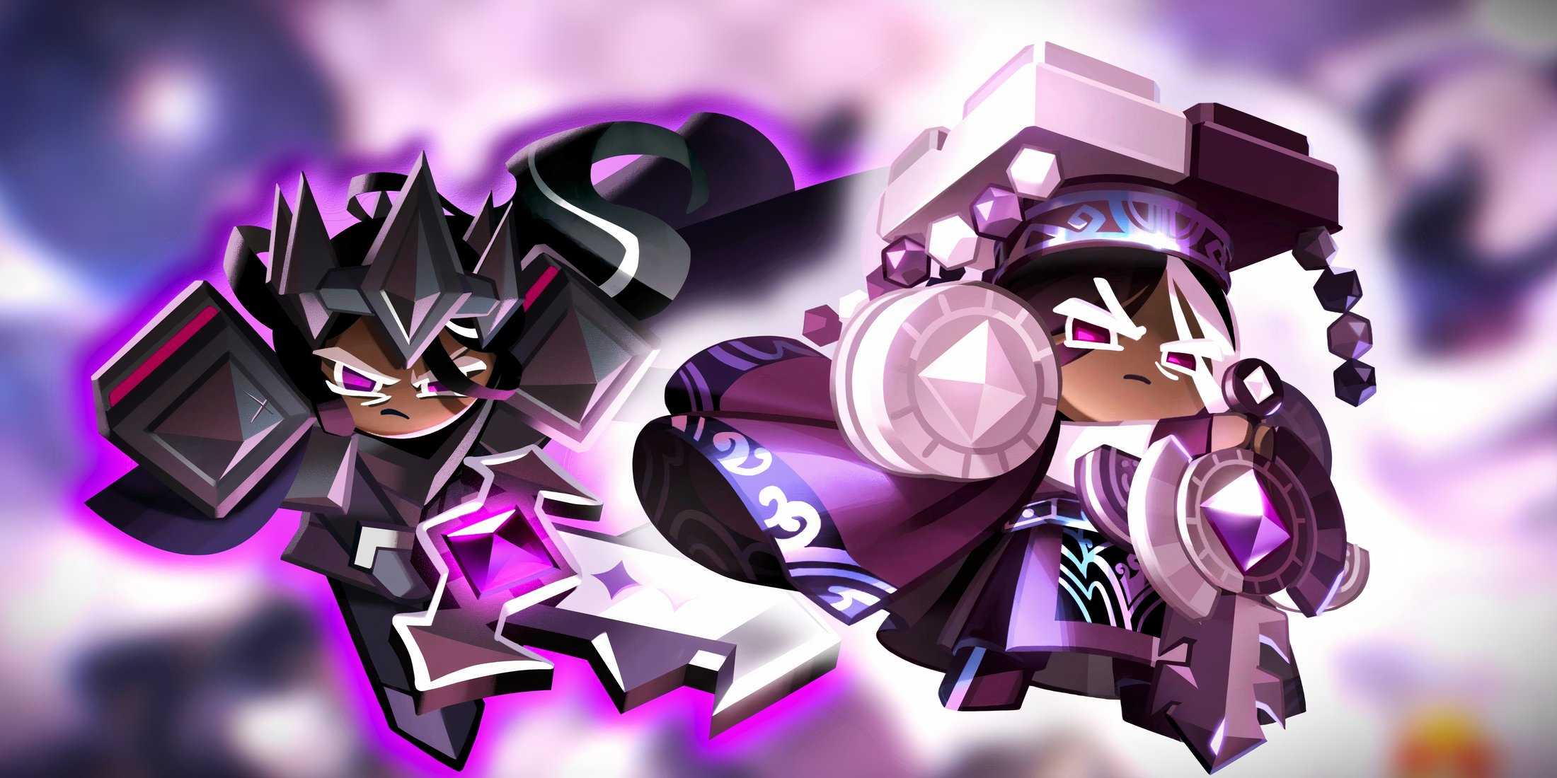 Dark Cacao Regular и Awakened Cookie Run Kingdom