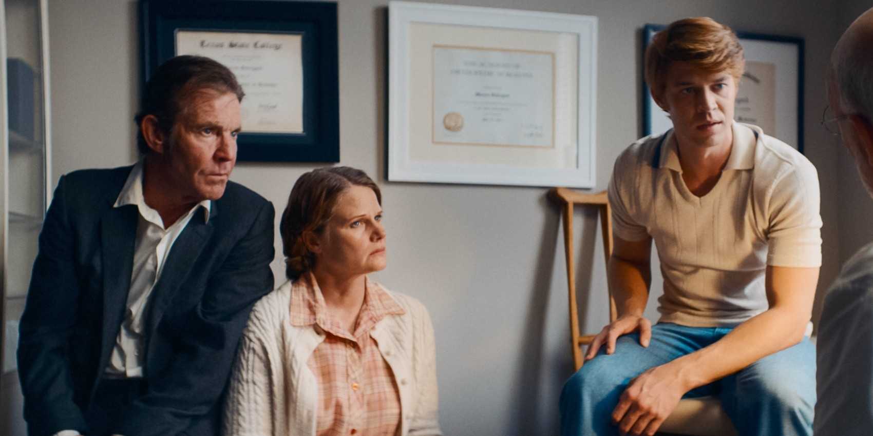 Деннис Квайд, Джоэл Картер и Колин Форд в фильме "The Hill"