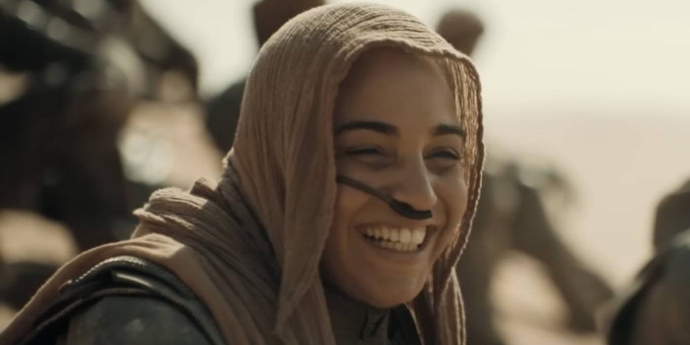 Соуэйла Якуб в роли Шишакли в "Дюне 2"