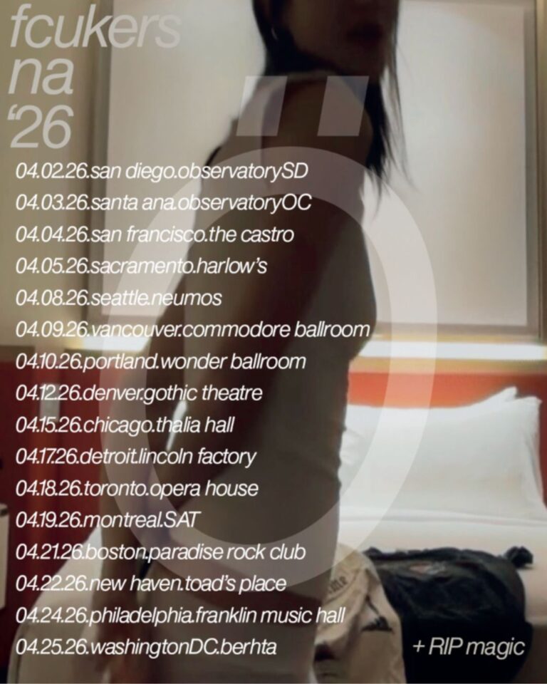 Фcukers готовятся к выпуску дебютного альбома «Ö» и анонсируют тур на 2026 год