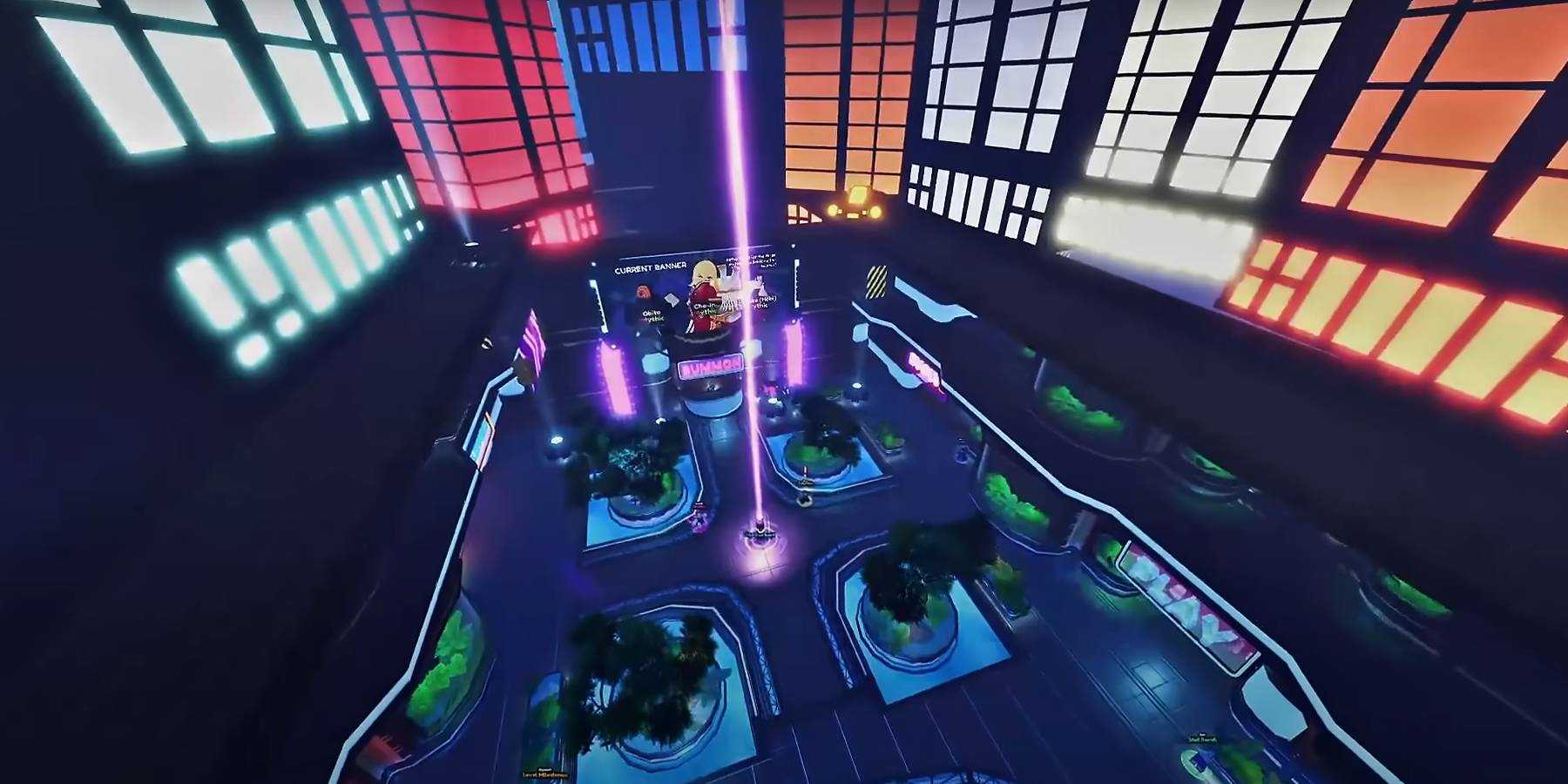 Центральная зона лобби Anime Vanguards