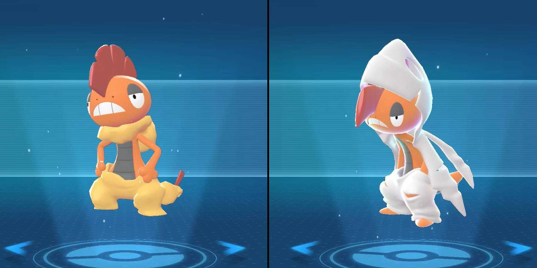 Pokémon Legends Z-A Scrafty и Mega Scrafty Pokémon в Pokédex