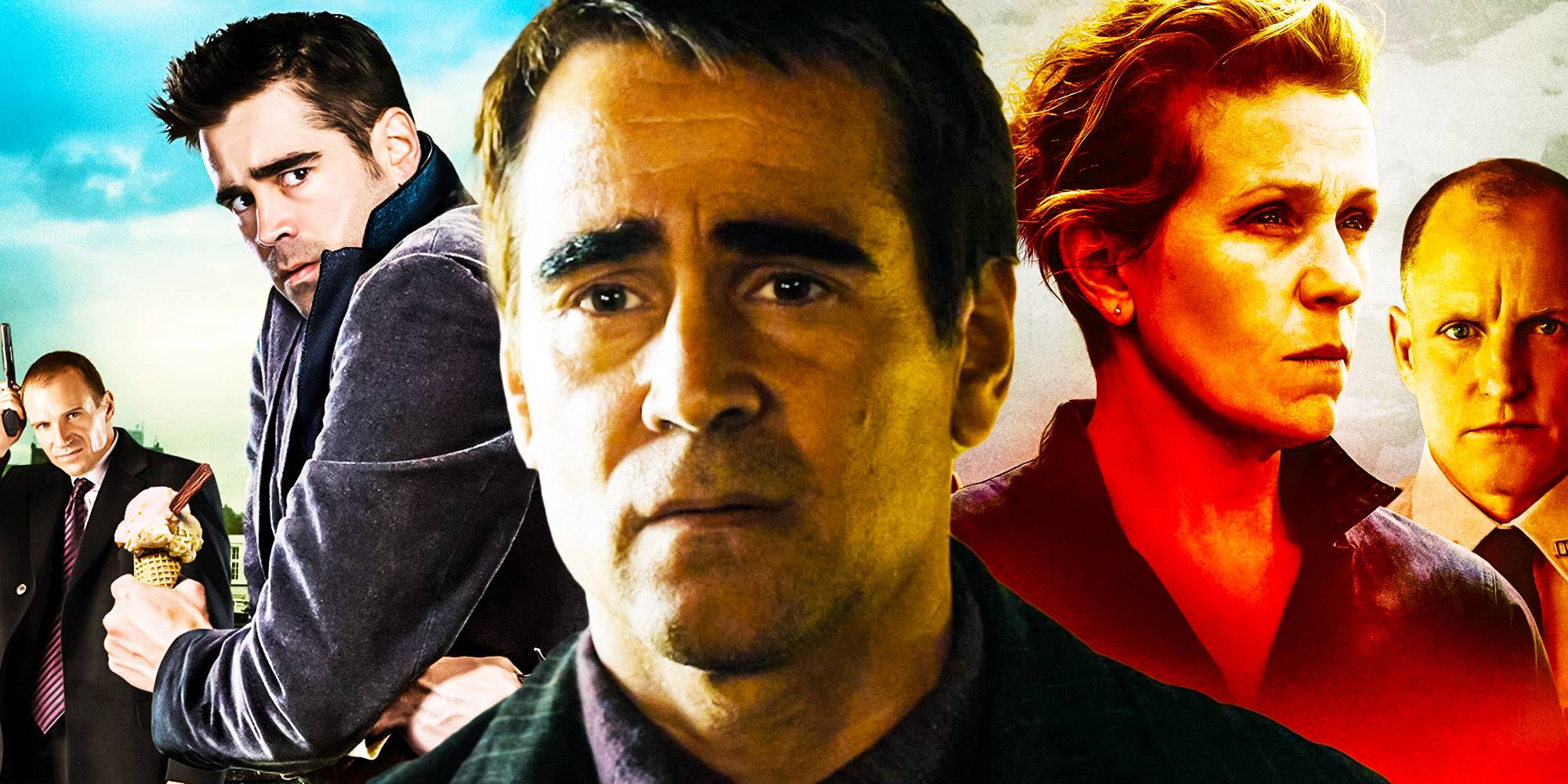 In Bruges Banshees of Inisherin Three Billboards Outside Ebbing Missouri