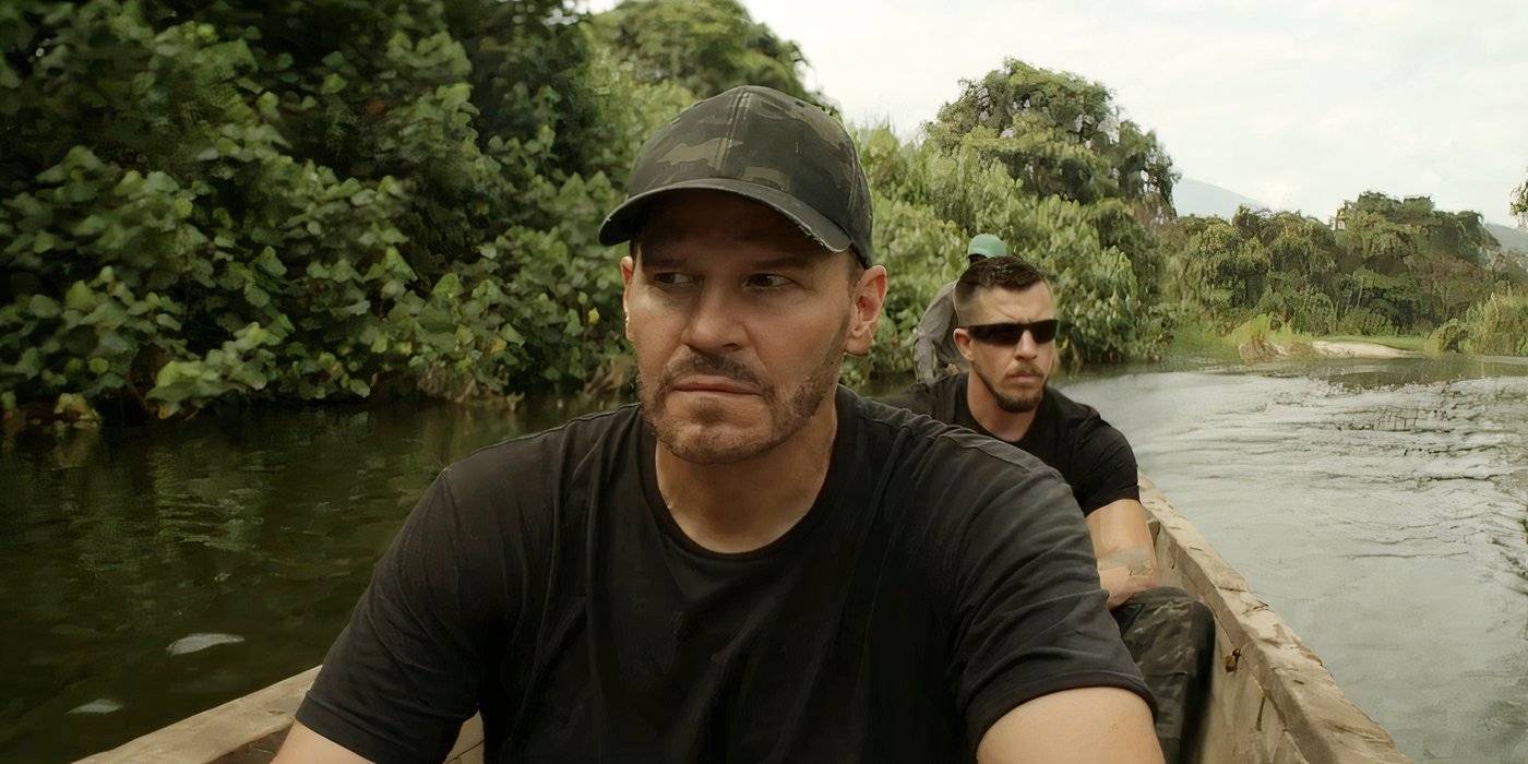 Джейсон и Дрю в 9-м эпизоде 7 сезона сериала *SEAL Team*