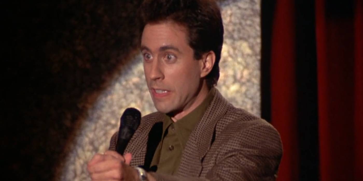 Джерри Сейфелд выступает в клубе в "Селинге".