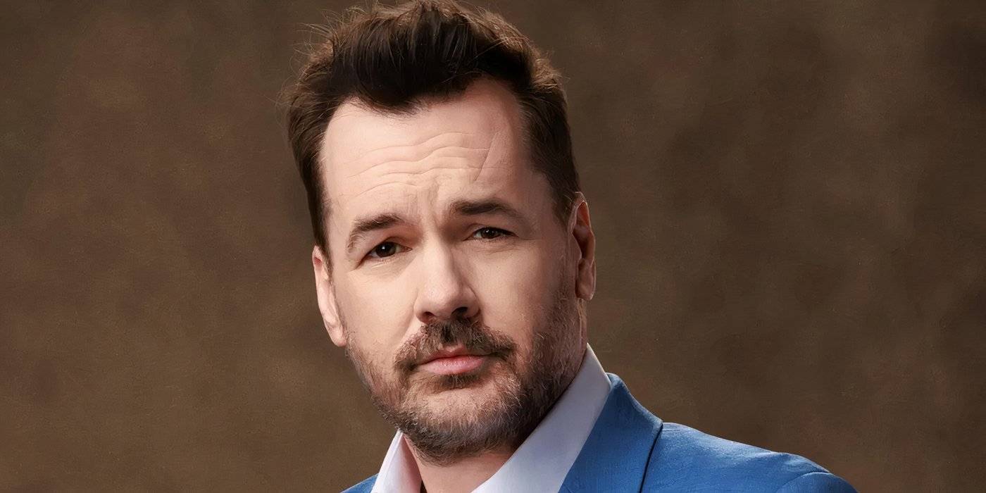 Джим Джеффирис позирует перед коричневым фоном для промо-шоу "The Snake" на Fox