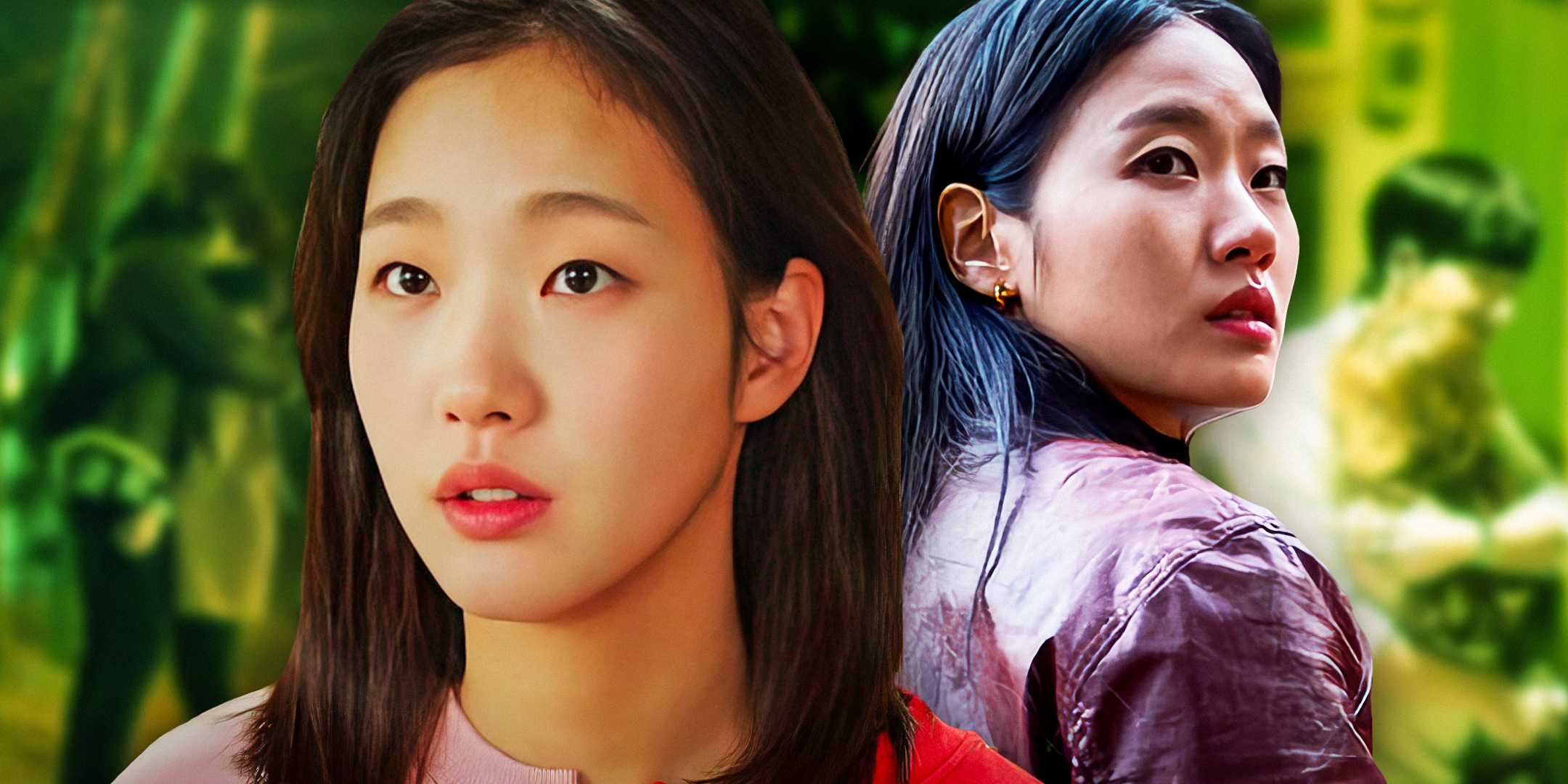 Ким Го-ун в роли Хва-рим из Exhuma и Чхве Ён-так из Goblin