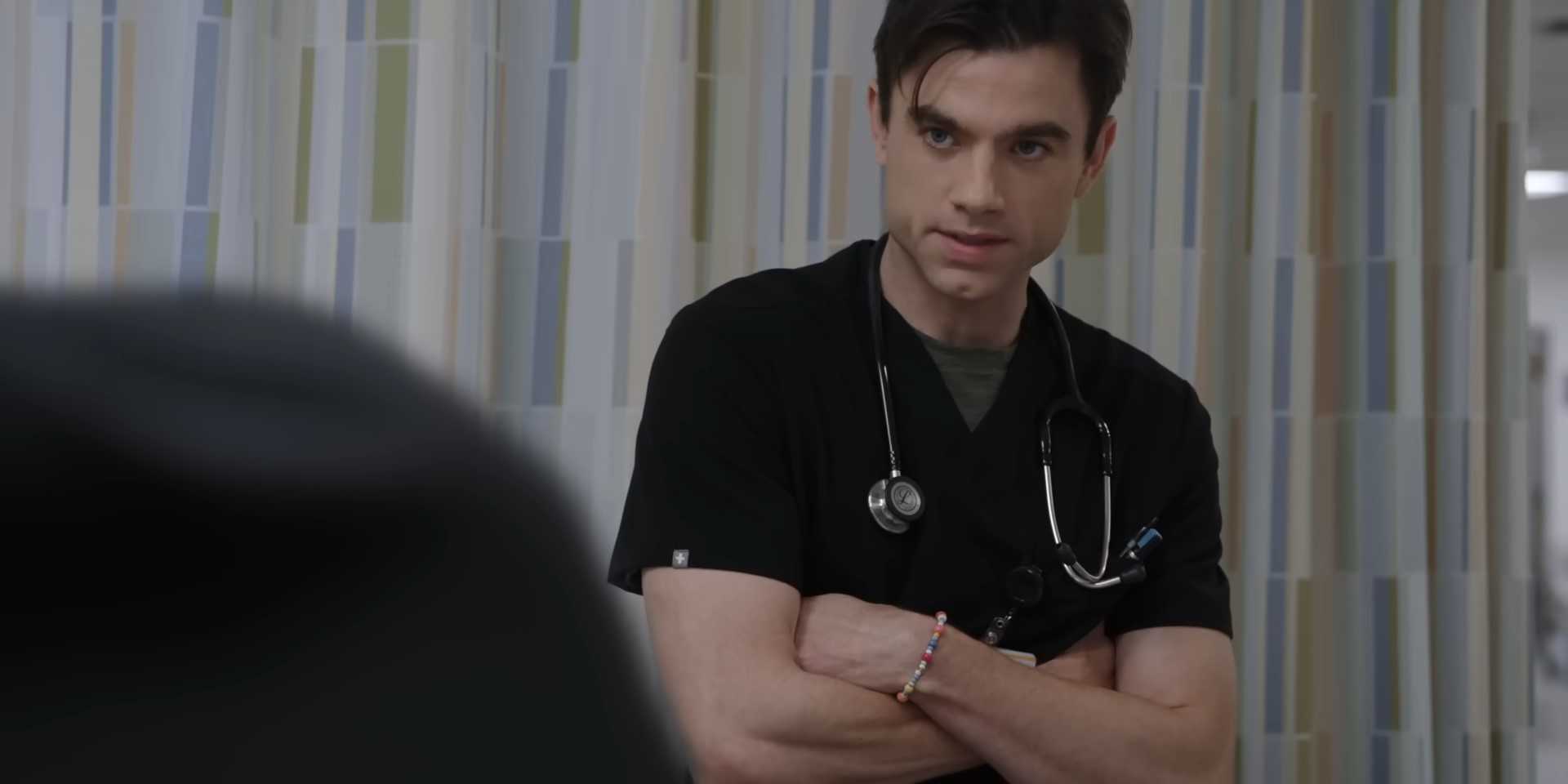 Доктор Лэндан (Патрик Балл) в The Pitt