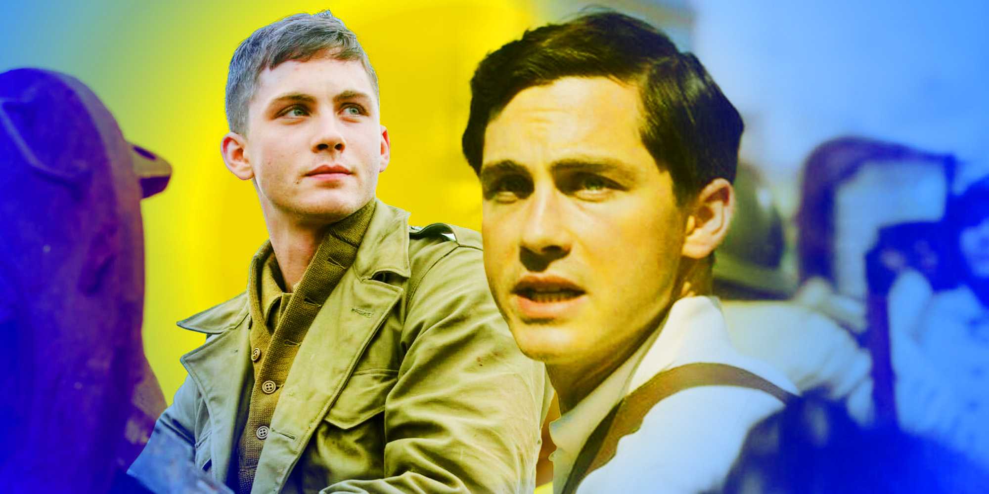 Логан Лерман в We Were The Lucky Ones и из Fury