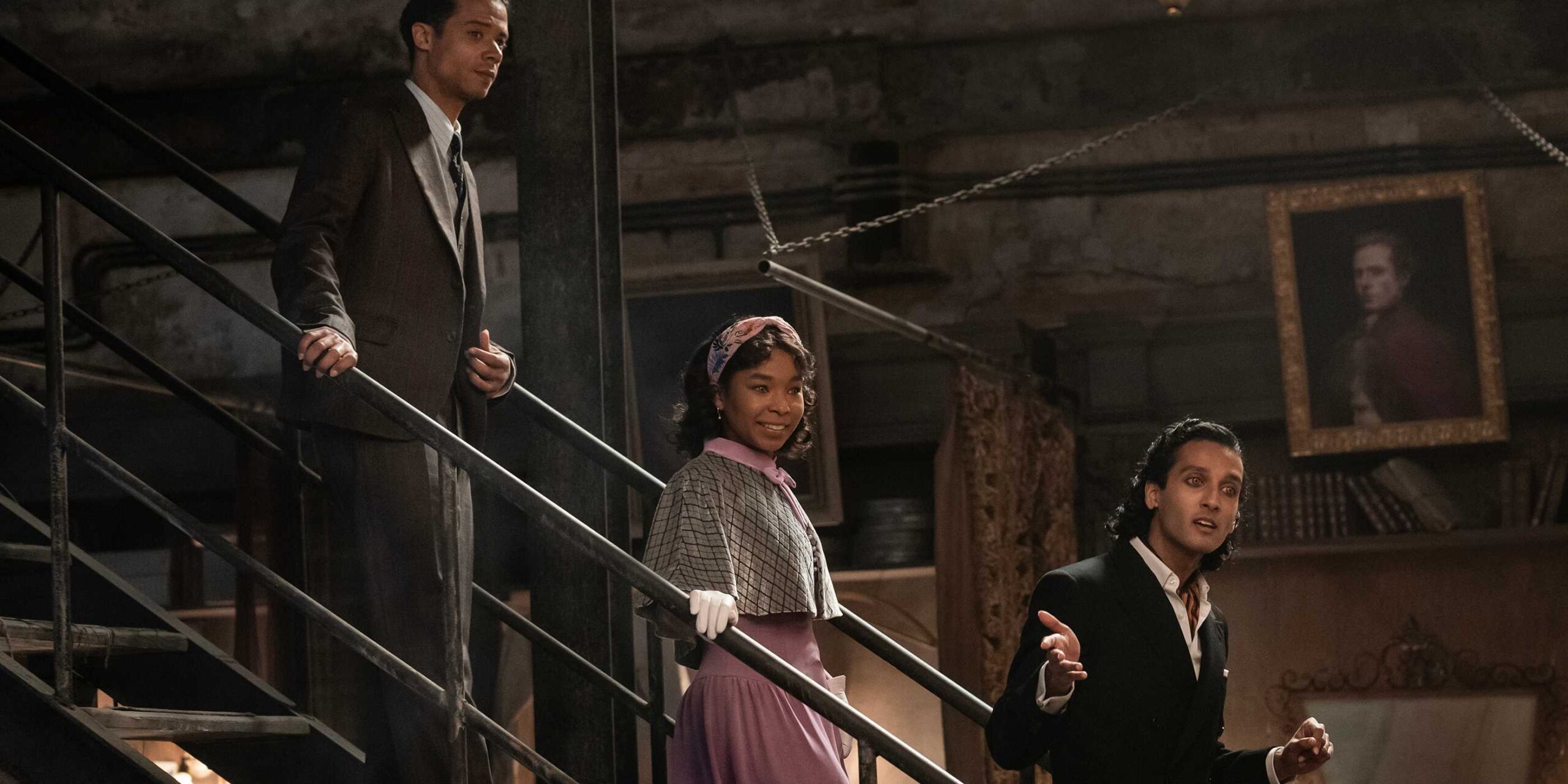 Луи, Клаудия и Арман в сериале "Беседа с вампиром" 2 сезон