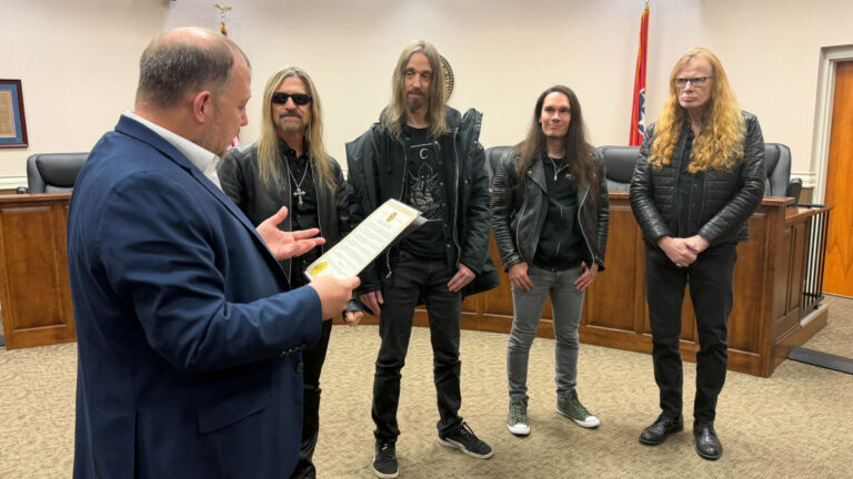 В Ла Верн объявлен «День Megadeth»: рок-группа получила особую честь