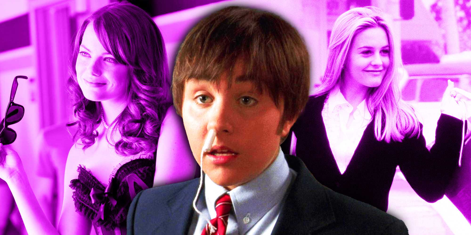 Эмма Стоун в фильме "Easy A", Эми Бэйнс в фильме "She's the Man" и Алисия Силверстоун в фильме "Clueless".